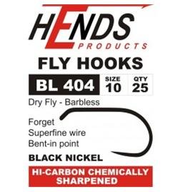 Hends Barbless Hooks BL 404 Dry